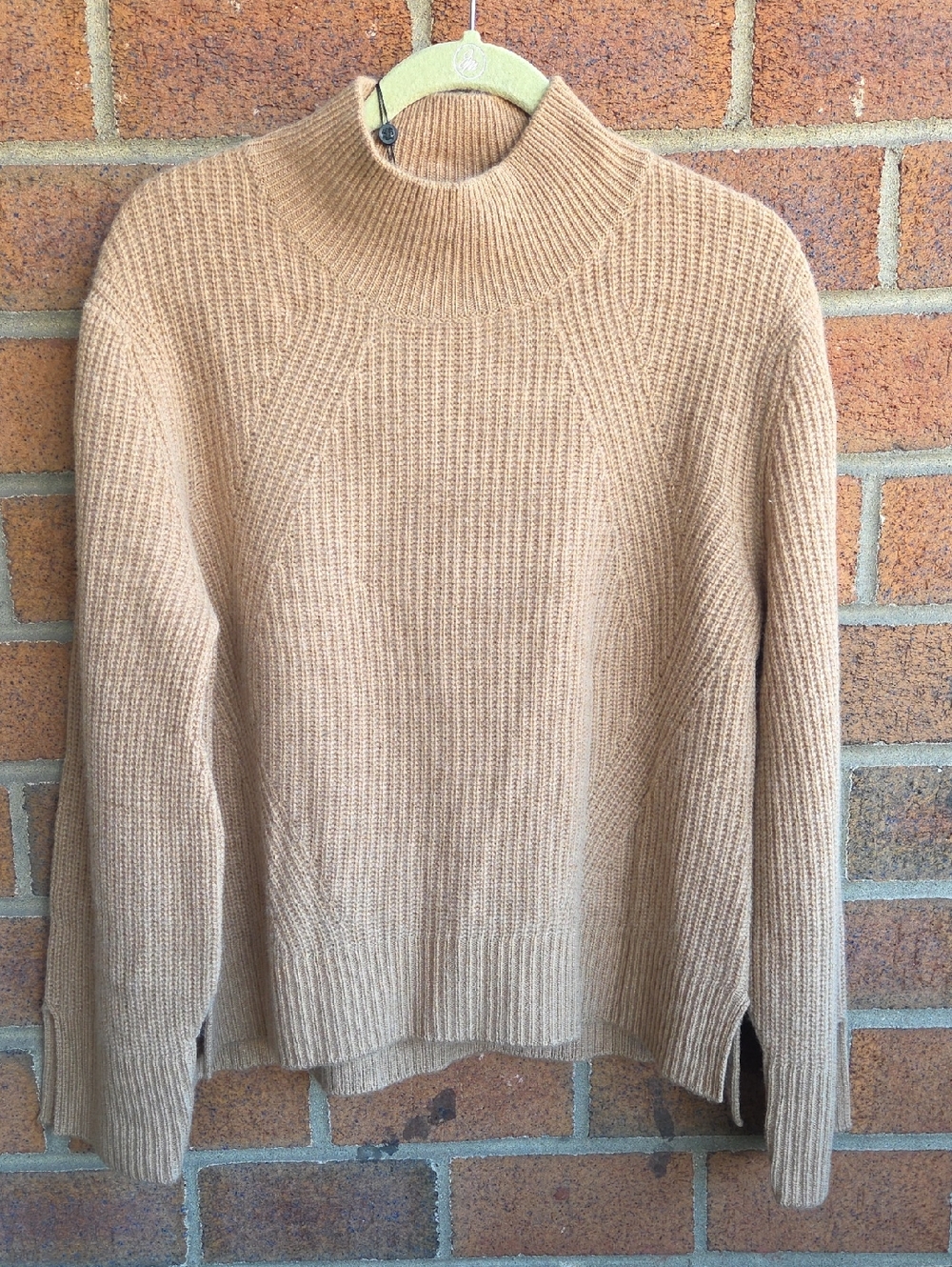 The Kooples Camel Ribbed Sweater - Picture 3 of 8